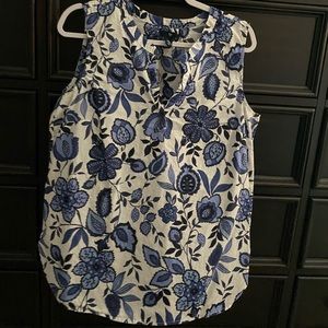 Gap floral sleeveless top